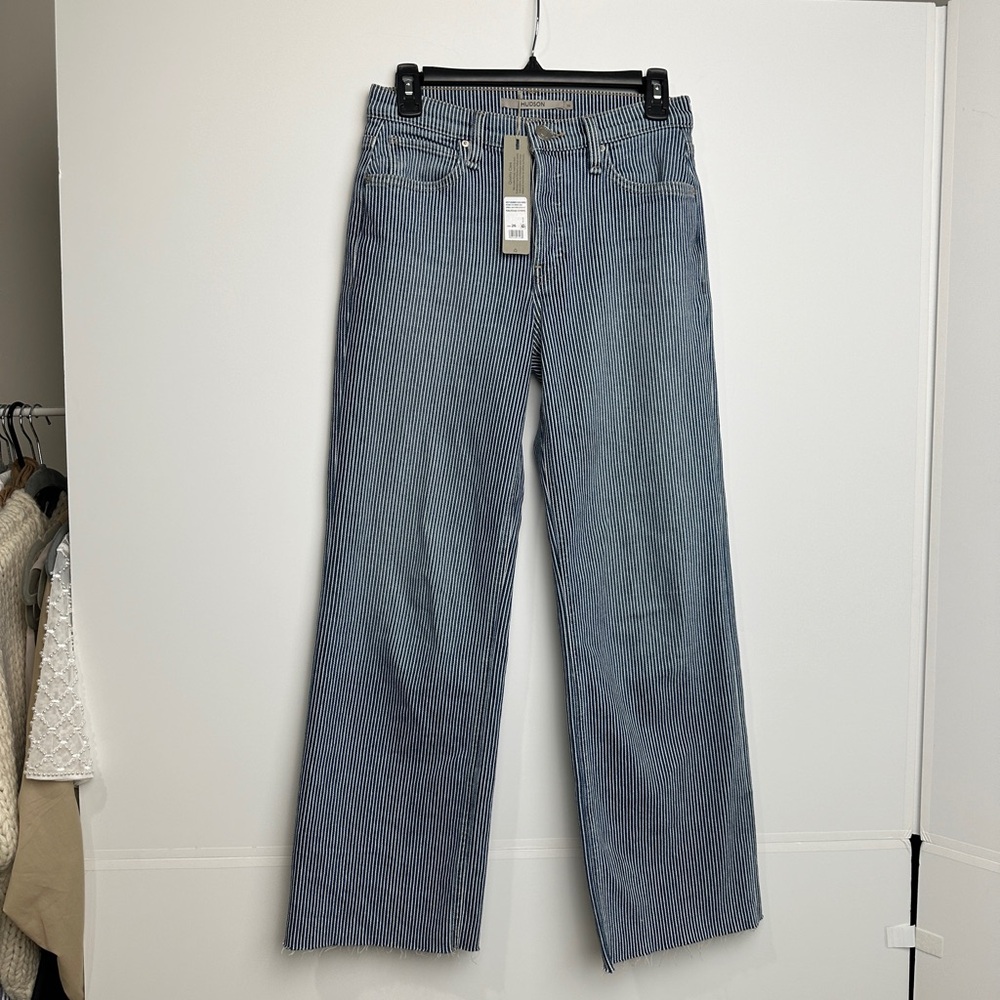 Hudson Jeans Rosie High-Rise Wide Leg Ankle Jean